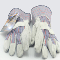 威特仕10-2215通用掌皮电焊手套 防护手套耐磨