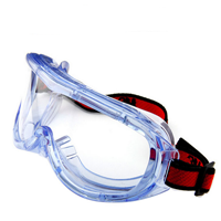 3M 1623AF亚洲款防护眼镜佩带舒适防化学护目镜防雾防液体飞溅