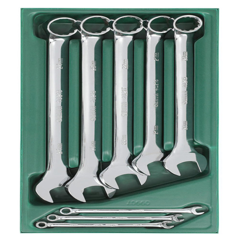 世达工具托组套-8件全抛光两用扳手