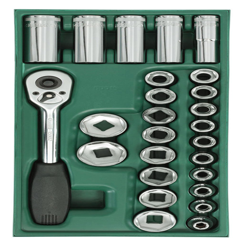 世达工具托组套-26件12.5MM系列套筒